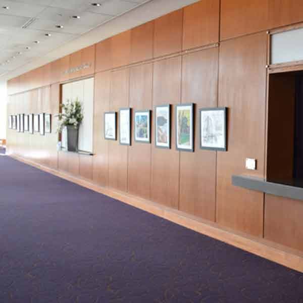 Art Hanging on Wall in Art Gallery