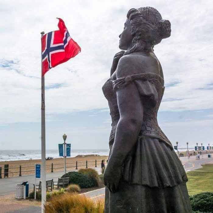 Close Up of Norwegian Lady