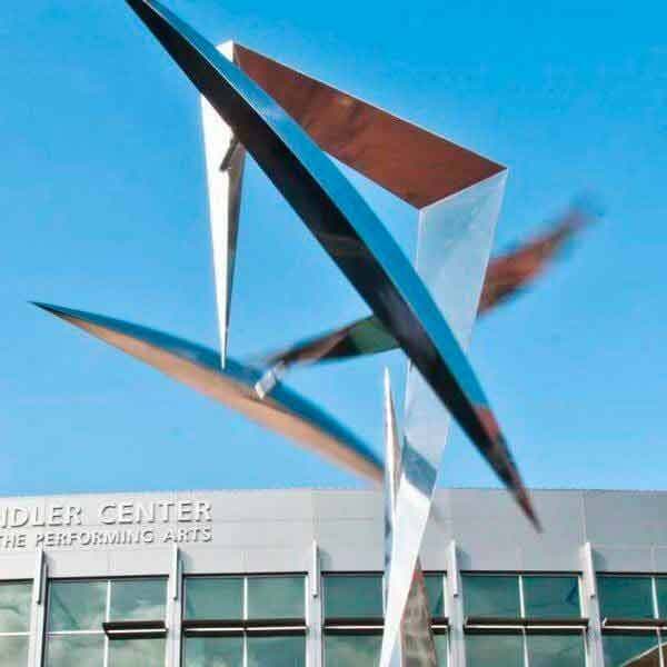 Close Up of Wings Sculpture